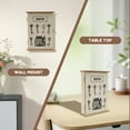 thumbnail image 4 of NUAHRHY Key Cabinet Wall Mount Wood Key Box Holder with 6 Hooks Vintage Decorative Key Organizer for Entryway Hides Clutter, 4 of 10