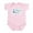 Petal Pink, variant on CafePress - Blueberry Girl Infant Creeper - Baby Light Bodysuit, Size Newborn - 24 Months