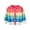 Rainbow, variant on GYRATEDREAM Toddler Baby Girls Cotton Cardigan Sweater Kids Rainbow Color Button down Knit Coat Children Soft Long Sleeve School Uniform for 13 Months-6 Years