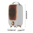 thumbnail image 3 of Azrian Energy-Saving Mini Heater for Small Spaces - Small Office Energy-saving Desktop Small Heater Mini Heater Silent Bathroom Portable Electric Space Heater, 3 of 5