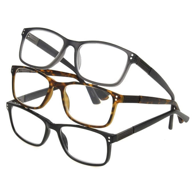 Design Optics by Foster Grant Brody Full Rim Plastic Reading Glasses