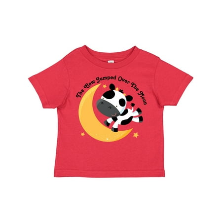 

Inktastic Cow Jumped over the Moon Gift Toddler Boy or Toddler Girl T-Shirt