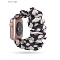 thumbnail image 2 of BadPiggies Scrunchie Apple Watch Band Elastic Leopard Print Wristbands Bracelet Strap 38mm 40mm 42mm 44mm Compatible for Apple iWatch Series 7 6 5 4 3 2 1 SE, 2 of 9