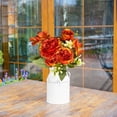 thumbnail image 6 of Real Touch Artificial Rose Flowers, Long STEMS Fake Rose Bouquet for Tall Vase, Faux Floral Stems for Home Office Wedding Decor, 6 of 7