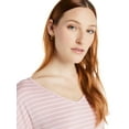 thumbnail image 3 of Time and Tru Women's V-Neck Knit Maxi Dress with Short Sleeves, Sizes XS-XXXL, 3 of 5