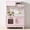 Pink, variant on Best Choice Products Wooden Cottage Kids Pretend Play Kitchen with 5 Accessories and Toy Storage - Pink