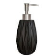 thumbnail image 1 of hometrends Black Geo Soap Dispenser, 1 of 2