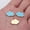 Blue, variant on 100 Pcs Multicolor Alloy Enamel Cloud Charms Pendant 18X16MM Diy Making D20211-Pink