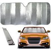 Wideskall Car Windshield Sun Shade Heat Reflector for SUV Pickup Truck
