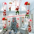 LQXZWJY Christmas Decoration Parachute Hanging Ornaments Scene Layout ...