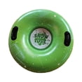 thumbnail image 2 of koolsoo Inflatable Snow Tube 35 inch Christmas Snow Sledge for Games New Year Skiing Green, 2 of 9