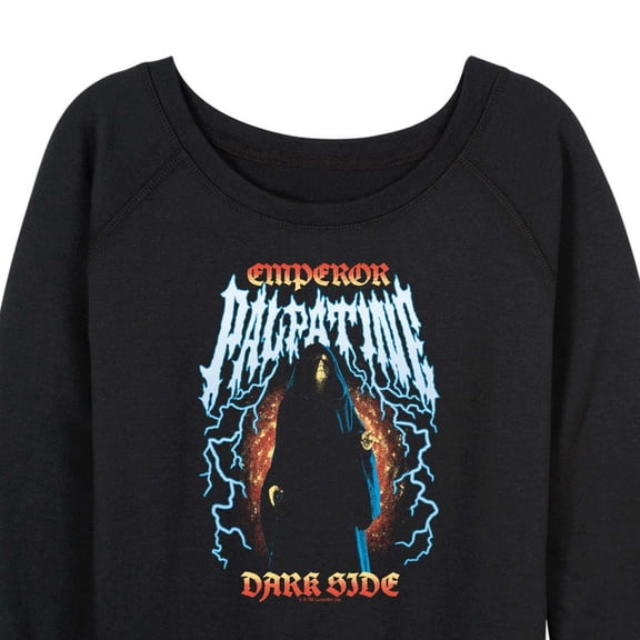 Star Wars - Palpatine Metal - Women's French Terry Long Sleeve Pullover