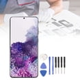 thumbnail image 1 of Screen Replacement for Galaxy S20 Plus, 6.7 Inch LCD Display Touch Digitizer Assembly for SM G986B EU / International Version, with Fingerprint & Frame, 1 of 7