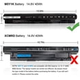 thumbnail image 1 of Batería 40WH 14.8V M5Y1K para laptop Dell Inspiron 14 3000 Series 3451 Eafinesy, 1 of 2
