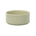 thumbnail image 5 of Gibson Elite Solana Coast 12 Piece Stoneware Reactive Glaze (Service for 4) Ceramic Plates and Bowls Modern Shape Embossed Dinnerware Set - Green, 5 of 14