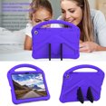 thumbnail image 6 of ELEHOLD Kids Friendly Case for Fire Max 11 inch (13th Gen 2023) EVA Full Body Protective with Kickstand Handle Grip Shockproof Anti-Scratch Case for Kindle Fire Max 11", Purple, 6 of 7