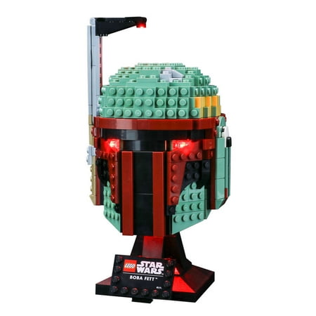 Light Set for Building Blocks Model (LEGO Star Wars Boba Fett Helmet) - LED Light kit Compatible with Lego 75277(NOT Included The Model)