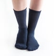 thumbnail image 3 of Doc Ortho Loose Fit Diabetic Socks, 3 Pairs, Crew, 3 of 4