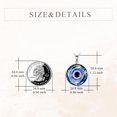thumbnail image 5 of YAFEINI Evil Eye Necklace 925 Sterling Silver Evil Eye Pendant Necklace for Women Blue Eyes Necklace Luck Amulet Ojo Turco Jewelry Gift for Women, 5 of 6