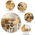 thumbnail image 4 of Nappe Imperméable d'Automne pour l'Action de Grâce Ferme Rectangle Lavable Nappes Rétro Citrouille Dinde Feuilles d'Érable Résistant à l'Huile pour Cuisine Salle à Manger/vacances Patchwork à Carreaux Buffalo, 60x84 Po, 4 of 6