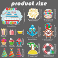 thumbnail image 3 of GASIKGOYINE Birthday Cruise Door Decorations, 16Pcs Funny Cruise Door Magnets Magnetic Cruise Accessories Reusable Happy Birthday Door Sign for Refrigerator Ship Stateroom Office Carnival Party, 3 of 6