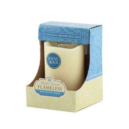 Pacific Accents Melted Wax Pillar Candle