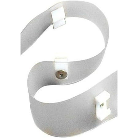 

HetayC A115 Clear Glide Tape #9 1/2 inch Glides 72 inches Window Covering Hardware