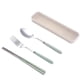 thumbnail image 2 of Juego de cubiertos portátil para y senderismo, , tenedor, utensilio - Sunnimix Cubiertos de viaje, 2 of 6