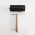 thumbnail image 3 of Rubber Roller Brayer with Solid Wooden Handle Ink Roller for Printing Scrapbooks Wallpapers Stamping, 3 of 6