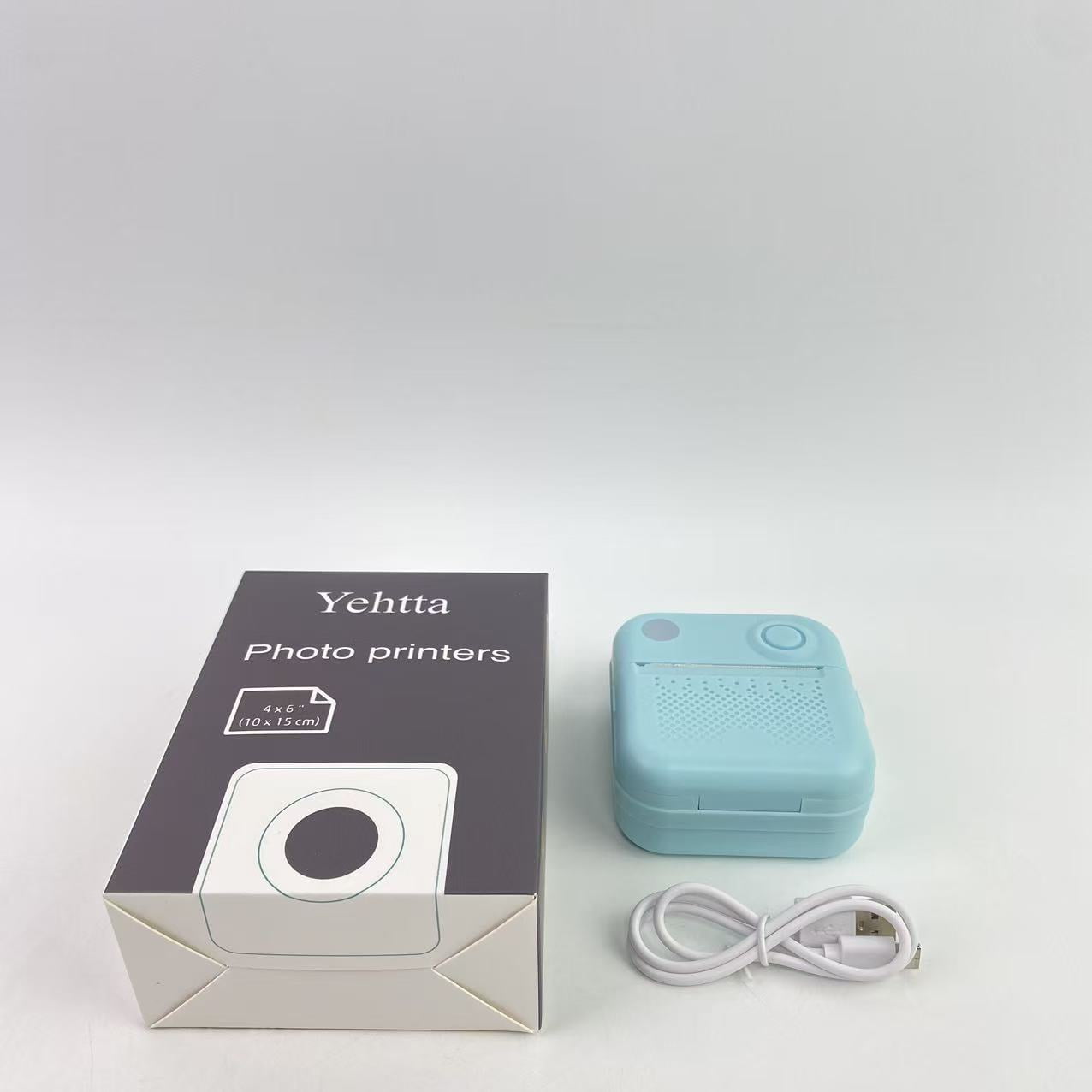 Yehtta Photo printers– Wirelessly Prints 4x6” Photos from Your iOS & Android Device, White