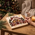 thumbnail image 5 of Qwtwty Christmas Pearl Painting Crafts Kit for Adults, DIY Pearl Painting Dot Gem Art for Bedroom Living Room Bathroom Wall Decor, 5 of 8