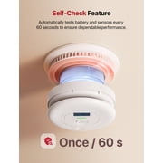 X-Sense Smoke and Carbon Monoxide Detector Combo, 10-Year Sensor with Digital Display, Standalone Alarm, Certified to Latest UL Standards, 5 PACK, SC01
