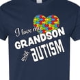 thumbnail image 4 of Inktastic I Love My Grandson with Autism T-Shirt, 4 of 5