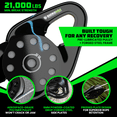 thumbnail image 3 of Rhino USA Snatch Block for Winch Recovery - Heavy Duty 13.5 Ton Break Strength (Snatch Block), 3 of 7