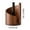 🔥 Brown_New#1187, variant on Wood Paper Towel Holder | Countertop Standing Dispenser | Black Iron Stand & Weighted Round Natural Wood Base | Fits Standard & Jumbo Rolls | One-Hand Tear | Stylish Kitchen & Bathroom Organizer