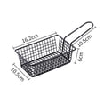 thumbnail image 2 of Paniers de Service pour Frites en Acier Inoxydable, Carrés, Support pour Poulet avec Poignée, 2 of 8
