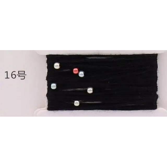 6 ply mercerized cotton thread + pearl hand woven pure cotton fine wool thread crochet thread bead thread DIY hand woven thread