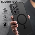 thumbnail image 3 of Funda magnética delgada GUAGUA para Samsung Galaxy A32 5G, negra, 3 of 9