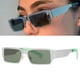 thumbnail image 5 of Gafas de sol Retr hombre gafas de sol cuadradas pequeñas de Estilo Vintage gafas de protección SM SunniMix gafas de sol rectangulares, 5 of 8