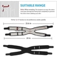 thumbnail image 2 of Jinsinto Patellar Tendon Support Strap 2 Pack, Knee Pain Relief And Patella Tendon Strap For Men&women, 2 of 5