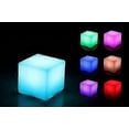 thumbnail image 1 of Led Cube 10 X 10 X 10 Cm Light Cube / Table Lamp 16 Colors Color Changing / Dimmable, 1 of 4