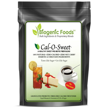 Cal-O-Sweet (TM) - NO-Aftertaste All Natural Zero Calorie & Carb Sugar-Free Sweetener & Pre-Biotic