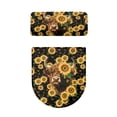 thumbnail image 5 of HELLHERO Calf and Sunflower Pattern Bathroom Toilet Lid Cover Set Adjustable Bathroom Toilet Lid Cover & 2 Pack Elastic Bottom Fits All Toilet Shapes, 5 of 8