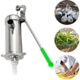 thumbnail image 4 of Garden Pump Hand Pump Stainless Steel Round Flange Handle Pump Complete Set, 4 of 5
