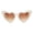 Khaki, variant on OJSFQUFP Heart Shape Sunglasses Love Heart Pearl Sunglasses for Women White Glasses Party Bride Sunglasses