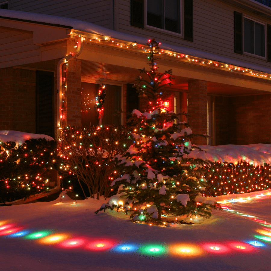 750 LED String Lights Cluster Lights - 41ft Warm White and Multicolor Green Wire Outdoor Waterproof Lights, Plug in Indoor String Lights with 8 Modes & Timer Memory for Xmas, Christmas Tree