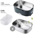 thumbnail image 4 of Portable Electric Lunch Box 3 In 1 For Car/truck And Office - Stainless Steel Food Heater 12v 24v, 4 of 4