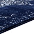 thumbnail image 3 of Florida Navy Ivory Traditional Area Rug 6'7" x 9'2", 3 of 5