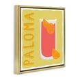 thumbnail image 4 of Stupell Industries Paloma Cocktail Drink Food & Beverage Painting Gold Floater Framed Canvas Art Print Wall Art, 18 x 18, 4 of 10