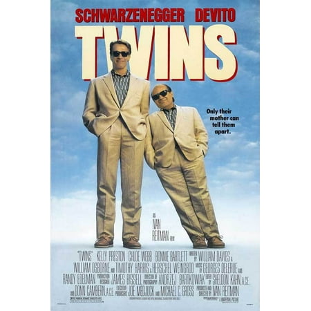 Twins POSTER (11x17) (1988) (Style B)